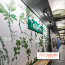 Le Métro Tuileries en mode végétal