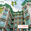 Insolite, la façade originale de la rue Blomet Paris 15e - photos