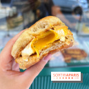 Maurice Sfez Café - Egg and cheese sandwich