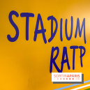 JO de Paris 2024 : animations sportives Stadium RATP à la station Auber - IMG 9266