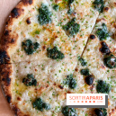 Oobatz - Pizza épinards ail