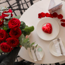 Une soirée de Saint-Valentin dans un cadre romantique à l'Hôtel Paris Marriott Champs Elysees