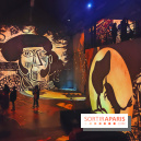 Picasso à l'Atelier des Lumières - Toros Vallauris, 1958, © Succession Picasso 2024