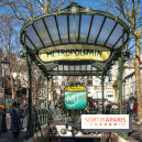 Station Abbesses - métro parisien