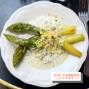 Le Cochon à l'Oreille - Asperges, sauce mimosa