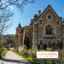 Les Chasses, le restaurant insolite avec une superbe terrasse à l'Abbaye des vaux de Cernay dans les Yvelines