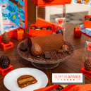 Bûche de Noël et créations de fête de Chapon 2025 - A7C07431