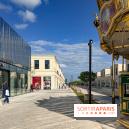 Valvert Croix Blanche : le complexe shopping-loisirs XXL en Essonne avec fontaine et parc à dinosaures