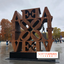 Art Basel 2026 : Robert Indiana installe un Love Wall sur la place Clémenceau à Paris