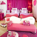 Chambre Barbie au Plaza Athénée