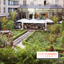 Terrasse Le Patio Andalou de l'Hôtel du Collectionneur