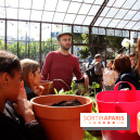 Le potager d'Aucy 2015 à la Serre de la Rotonde