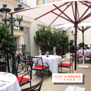 terrasse du Marriott Champs-Elysées