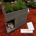 Jardins Jardin 2016, la niche-jardinère en Polyal de Fabrice Peltier