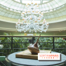 Bûche de Noël toupie du Shangri-La Paris 2017