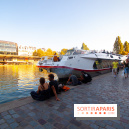 Croisière sur le canal de l'Ourcq