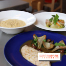 Cucina, Ducasse à la Maison de la Mutualité : bar rôti, polenta et légmumes