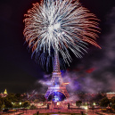 Photos du feu d'artifice de Paris 2019