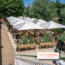 La plage et le brunch EffetMer de la Maison Louveciennes 