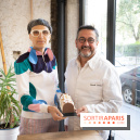 Photos : Bûche de Noël de Benoît Castel 2021 et galettes 2022