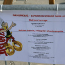 astérix exposition urbaine : "les gaulois envahissent Lutèce". 50 ans Astérix