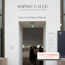 Les fantômes d'Orsay, l'exposition de Sophie Calle au Musée d'Orsay