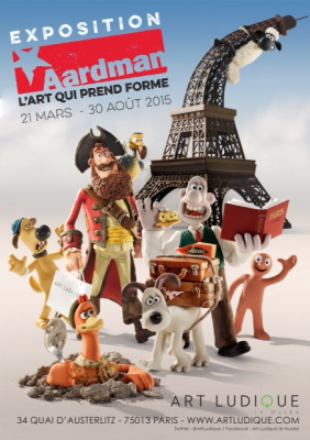  le studio Aardman au Musée Art Ludique