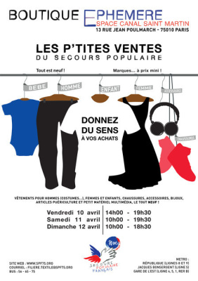 Les P’Tites Ventes du Secours Populaire 