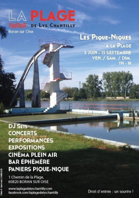 La Plage de Lys Chantilly : la plage la plus proche de Paris