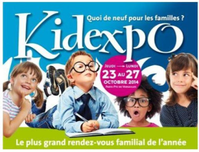 Kidexpo 2014, le salon des enfants à Paris