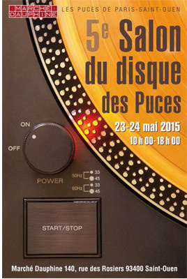 Salon du disque des Puces de Paris Saint-Ouen 2015