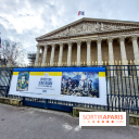 Slava Ukraini : l'expo gratuite signée C215 à Paris, nos photos