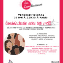 Découvrez la première édition de «Lumidacieuse avec ses mots» - format A3