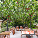 Summer by la Bauhinia, le restaurant terrasse par Quentin Testart au Shangri-La Paris -  pergola