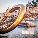 Nuit Blanche 2023 : une installation inoubliable sur la passerelle Léopold Sédar Senghor !