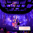 On stage with The Rolling Stones, nos photos
