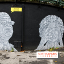 Mur des droits humains à Paris, nos photos