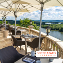 Le Brunch à volonté du belvédère au Domaine de la Corniche dans les Yvelines - photos -  terrasse