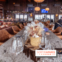 Bo Ranch, le restaurant - bar, site événementiel et lieu de compétition de Reining -  grande tables