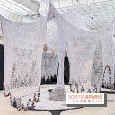 Le La Serpent, l'exposition gratuite, monumentale et immersive d'Ernesto Neto au Bon Marché Rive Gauche