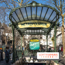 Station Abbesses - métro parisien