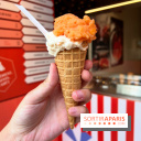 La Glace Alain Ducasse - Sorbet pamplemousse-vermouth, glace cacahuètes