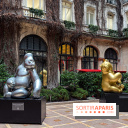 Exposition gratuite au Plaza Athénée : le bestiaire de Michel Bassompierre s'invite au palace