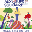 Secours populaire - Chasse aux oeufs solidaires 2026 - Affiche (1)