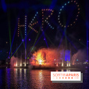 Disneyland Paris : Disney Cascade of Lights, le spectacle nocturne sur Adventure Bay