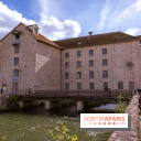 La terrasse du Moulin de Nemours, la guinguette estivale en bord de Loing 77