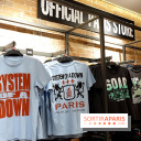 Pop-up store System of a Down à Paris - nos photos