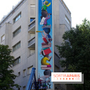 Seth, nos photos de sa nouvelle fresque monumentale à admirer dans le 19e à Paris - Seth 5