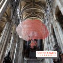 Lydie Arickx : nos photos de son installation à l'église Saint-Eustache