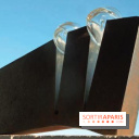 Rémi FAVIER , Bulles, 2013, acier et verre, 15 x 40 x 6 cm